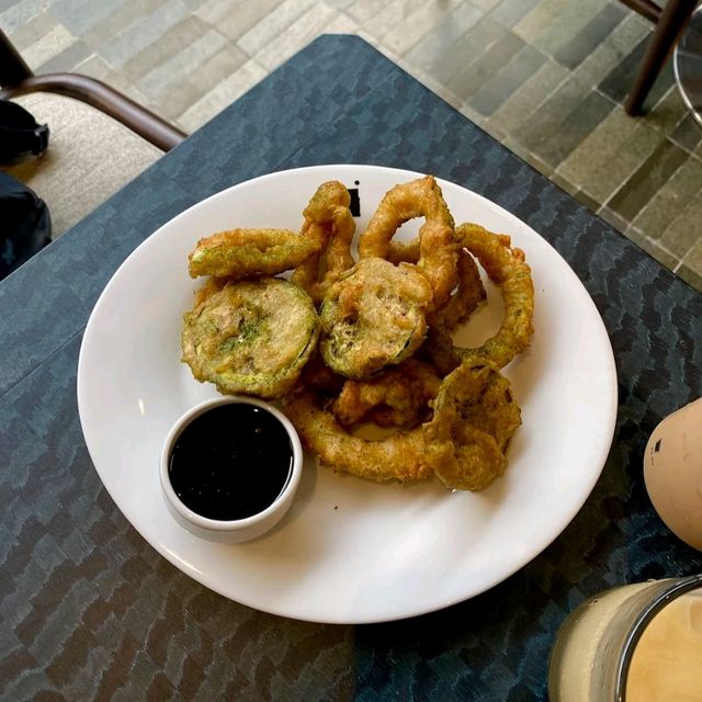 delicious food and coffee