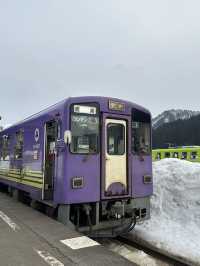 ❄️ 一個車窗望出去的冬日童話｜秋田內陸線  