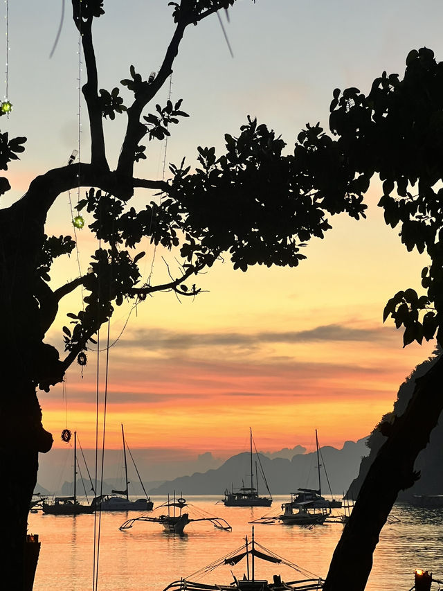 🔥Best sunset bar in El Nido 🌅