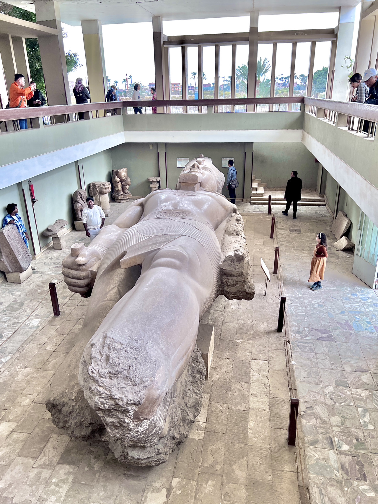 [Egypt Travel] Memphis Museum 📜 The Sleeping Pharaoh and the Humble Sphinx