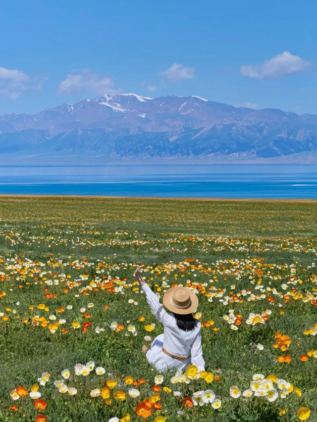 Sayram Lake is like a “jade gem in the sky of Northwest China”
