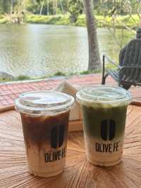 Olive fe’ คาเฟ่ในสนามกอล์ฟ @Hatyai