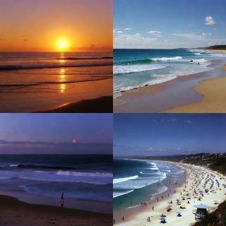 Golden Hour to Evening at Coolangatta