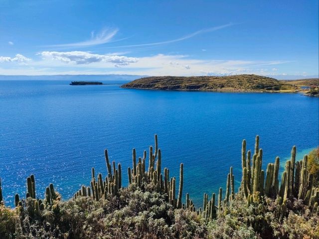 足を伸ばして太陽の島 (Isle del Sol ) 絶景を見に