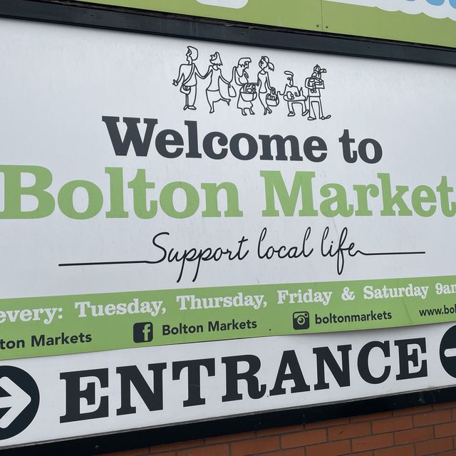 英國曼徹斯特 Bolton Market歷史悠久市集