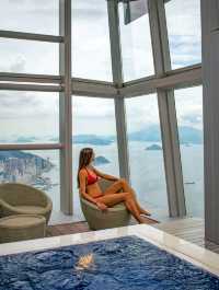 The best hotel view in Hong Kong 🇭🇰 