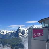 Scenic journey to Schilthorn, Switzerland 