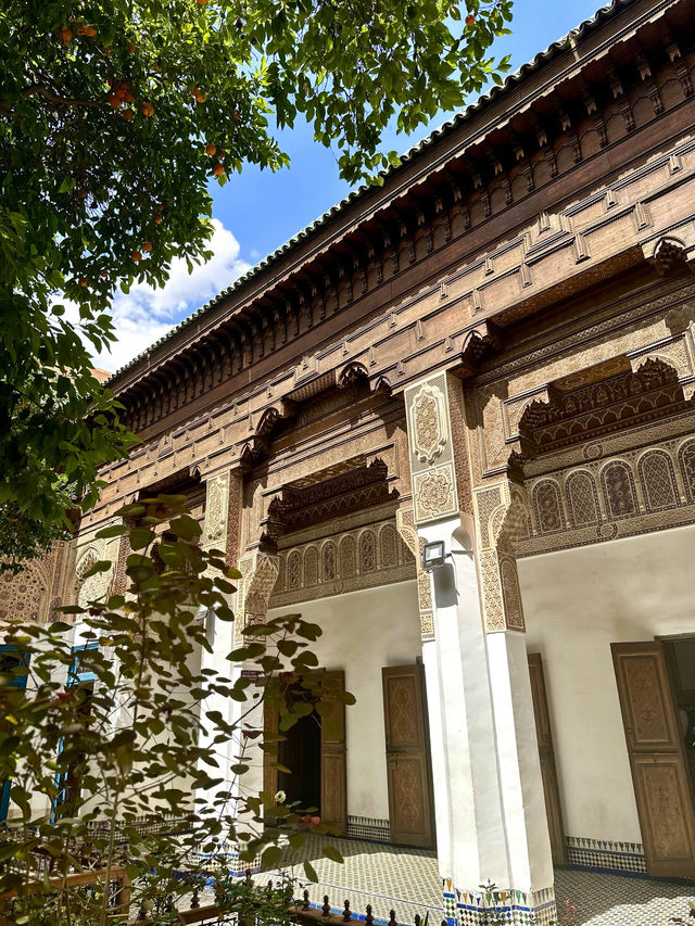 Step into the Splendor of Bahia Palace, Marrakesh ✨