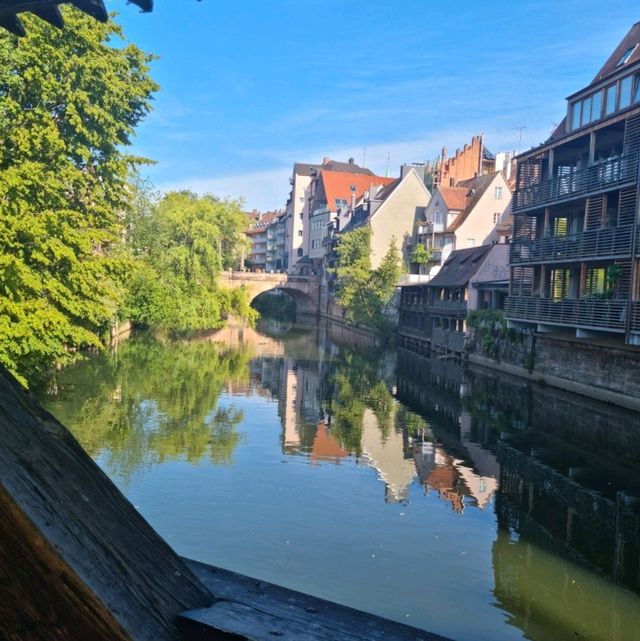 Picturesque fairytale-like Nuremberg