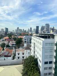 Beach vibes in the city, Phnom Penh’s Best rooftop pool 🏊 🏖️ 