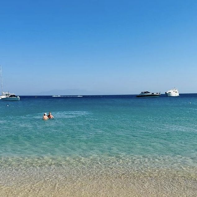 Flamingo beach 