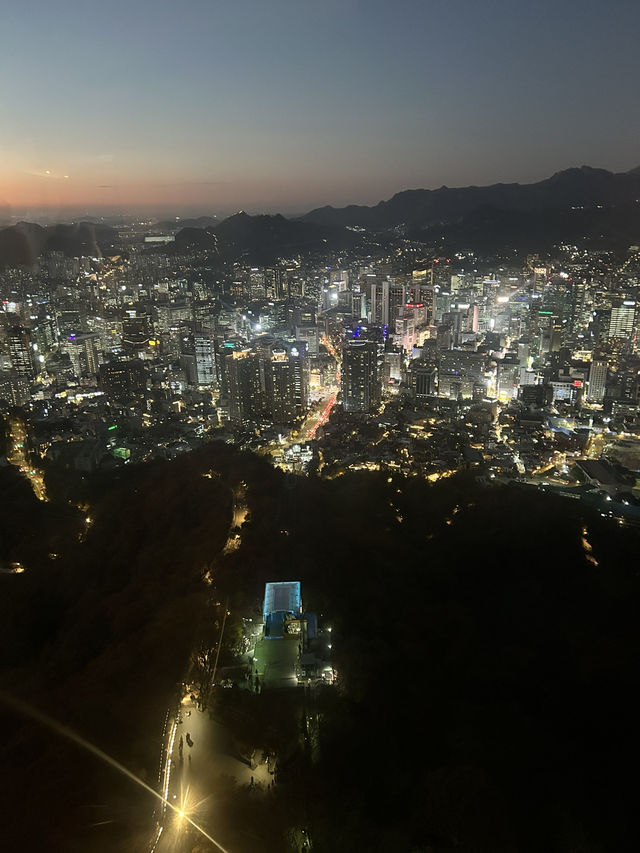🌆🌿 Seoul from Above: N Seoul Tower & Namsan Park