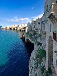 🌊 Where Cliffs Sing to the Sea – Polignano a Mare, Italy