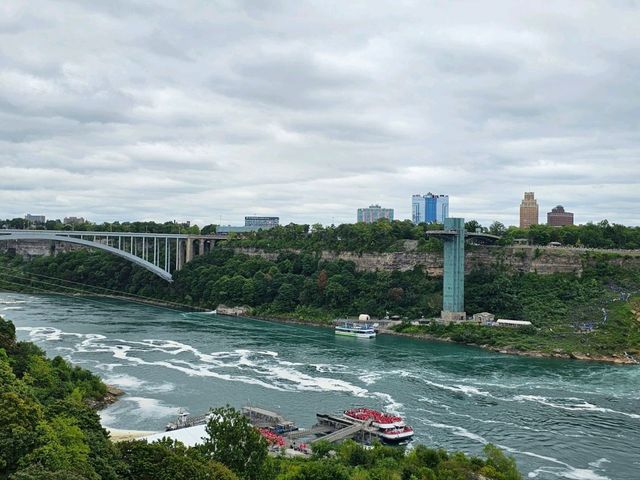 A breathtaking view of Niagara Falls