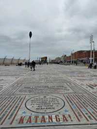 Letters Underfoot, Light Overhead: My Blackpool Promenade Moment