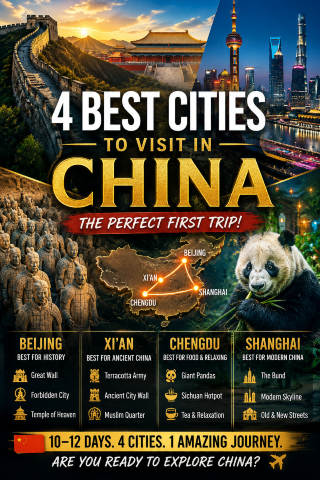 4 Best Cities to Visit in China: A First-Time Guide