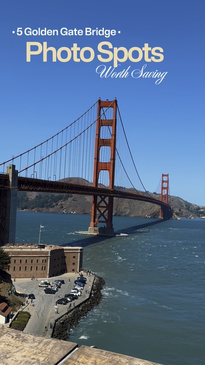  5 Golden Gate Bridge Photo Spots Worth Saving 