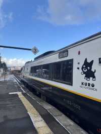 🚂 Scenic Journey to Mt. Aso : Taking the Train to Aso on January 2nd