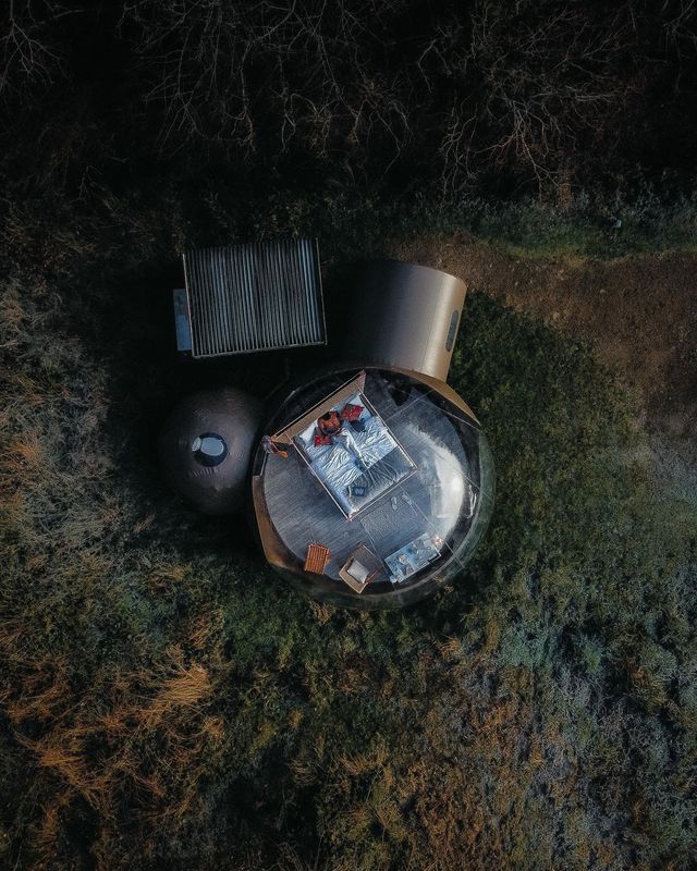 Bubble Dreams: Luxuriate under the Sky at Finn Lough's Unique Domes 💫😴