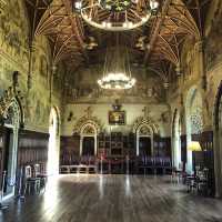 A magical castle in the heart of the city 
