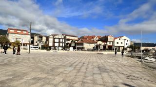 Cobarro Comba, one of the best preserved fishing towns with traditional architecture in Galicia, Spain
