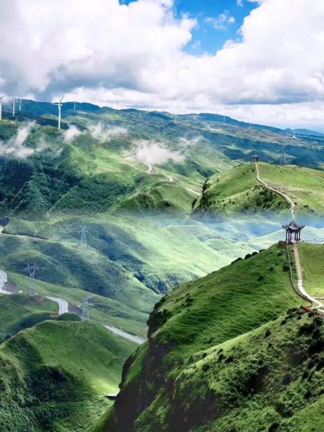 The 'Wumeng Prairie' is really cool in the summer of twenty degrees