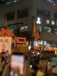 特地來一趟HK為了看大坑舞火龍
