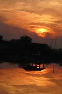 去太湖濕地公園，晚秋景是最誘人