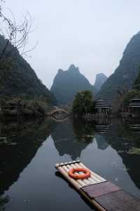 這個500年歷史的古村落，就藏在十里畫廊景區裡面