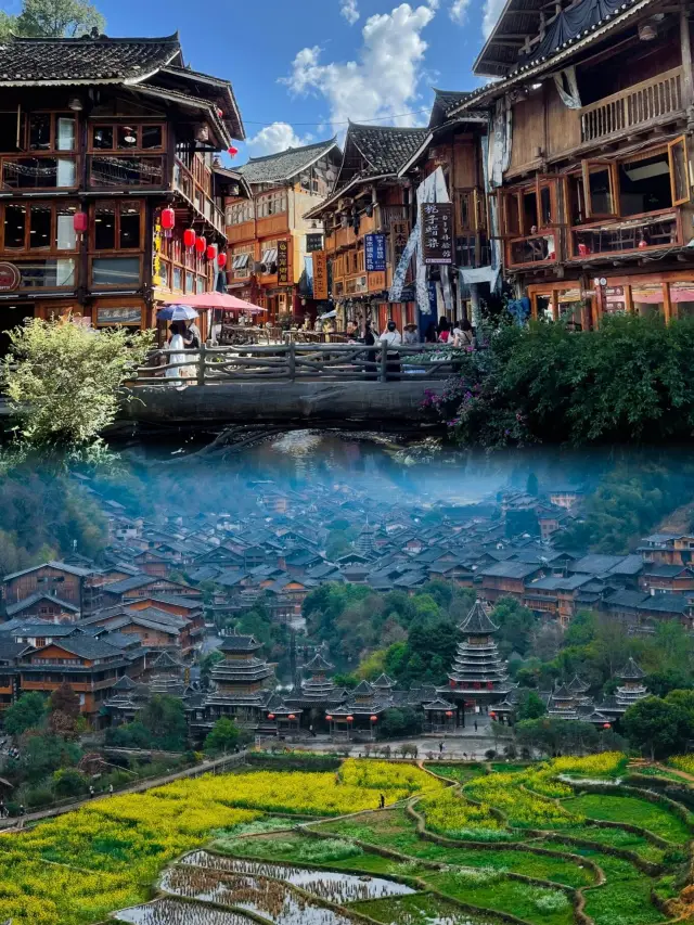 《국가 지리》와 함께 광주 여행, 자오싱 동족 마을의 유모 수준 가이드