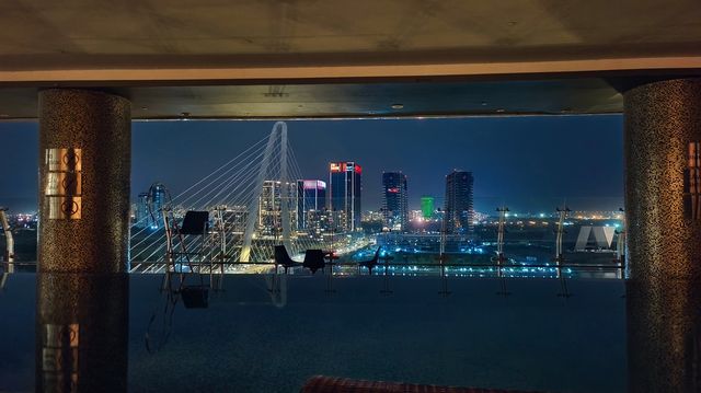 西貢河的夜景真是絕絕子！！！