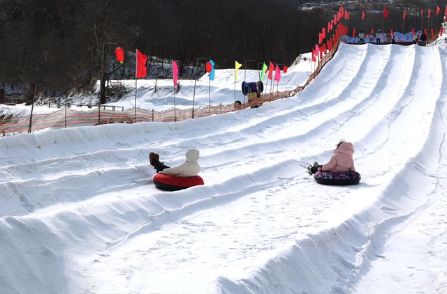 花溪谷冰雪樂園，遛娃好地方