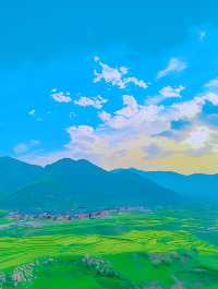 杭州油菜花海：金色海洋，心靈療癒之地！