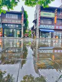 雨後的街景還是很美~玉山縣七里街