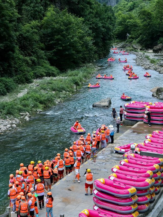 夏日第一漂，宜昌這個漂流我想去10000次