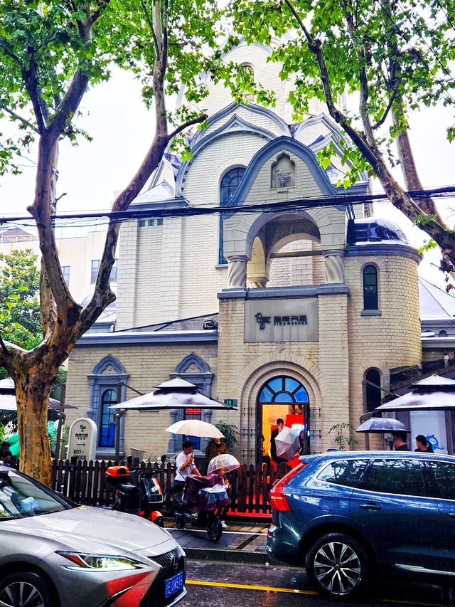 上海近代優秀建築，美輪美奐東正教堂。