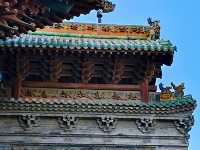 打卡山西介休袄神樓。