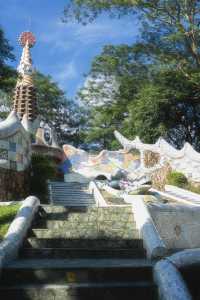 在深圳｜屬於小公園獨有的異域浪漫風情～。