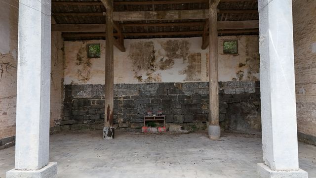 廣西富川留家灣村楊氏宗祠。
