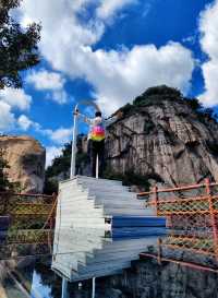 南陽五朵山完結篇 網紅天梯與天空之鏡。