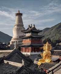 五台山來過了，願今後心之所念，皆能如願。