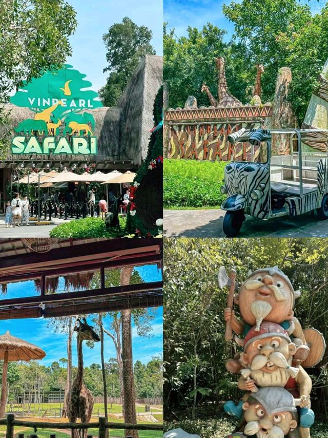 Vinpearl Safari Wildlife Park in Vietnam♥🤩