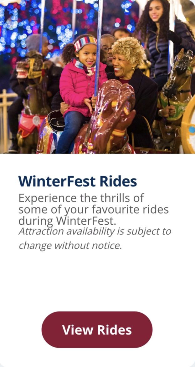 Canada's Wonderland WinterFest Awaits You!