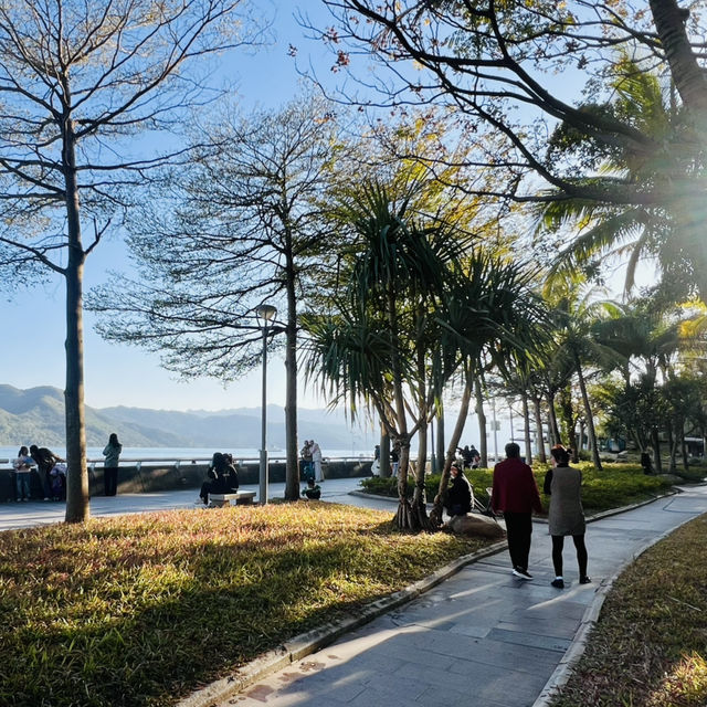 我來深圳海景公園啦！