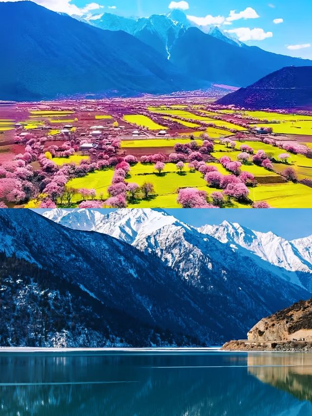3月的林芝，真的是人間理想。