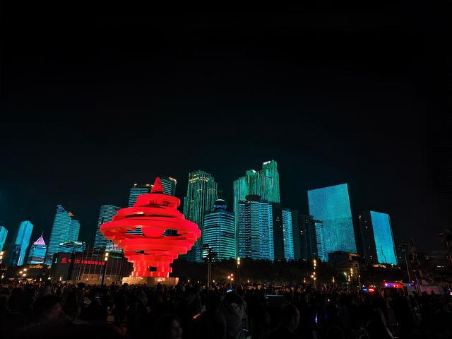 五四廣場夜景