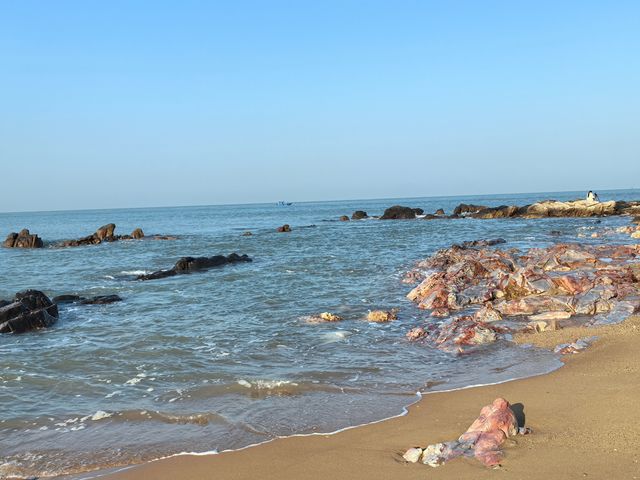 海南環島遊，打卡東方魚鱗洲