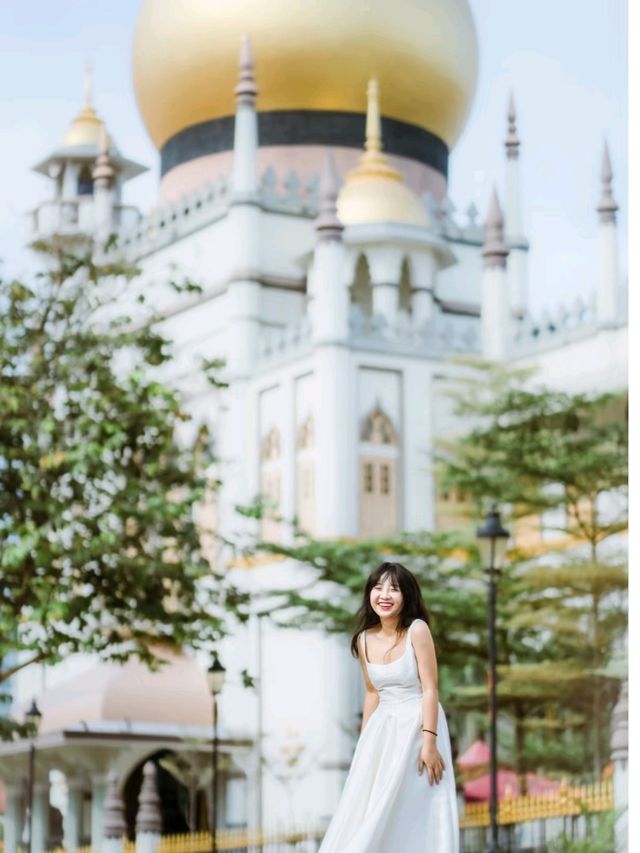 Sultan Mosque in Arab Lane in Singapore ❤️😍