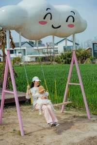 成都周邊|油菜花田如油畫般～
