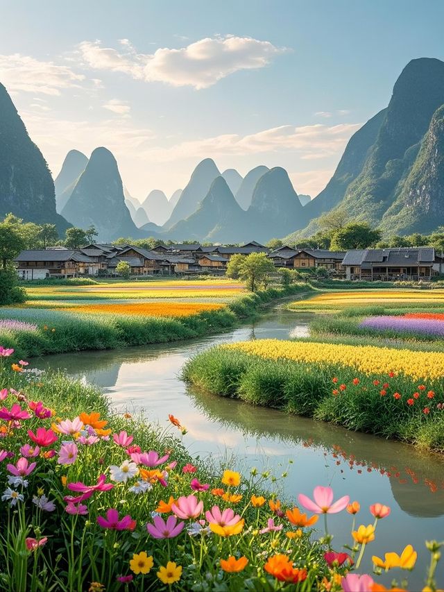 花影山魂：廣西群峰間的生命密語